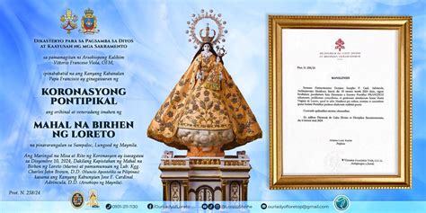 Pope grants pontifical coronation to Manila’s Marian image.